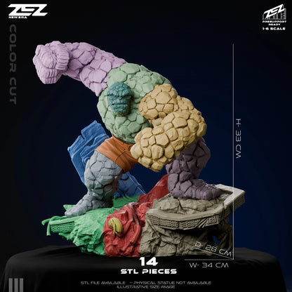 The Thing (Marvel Comics) – 1:6 Scale Statue or Bust | ZEZ Studios