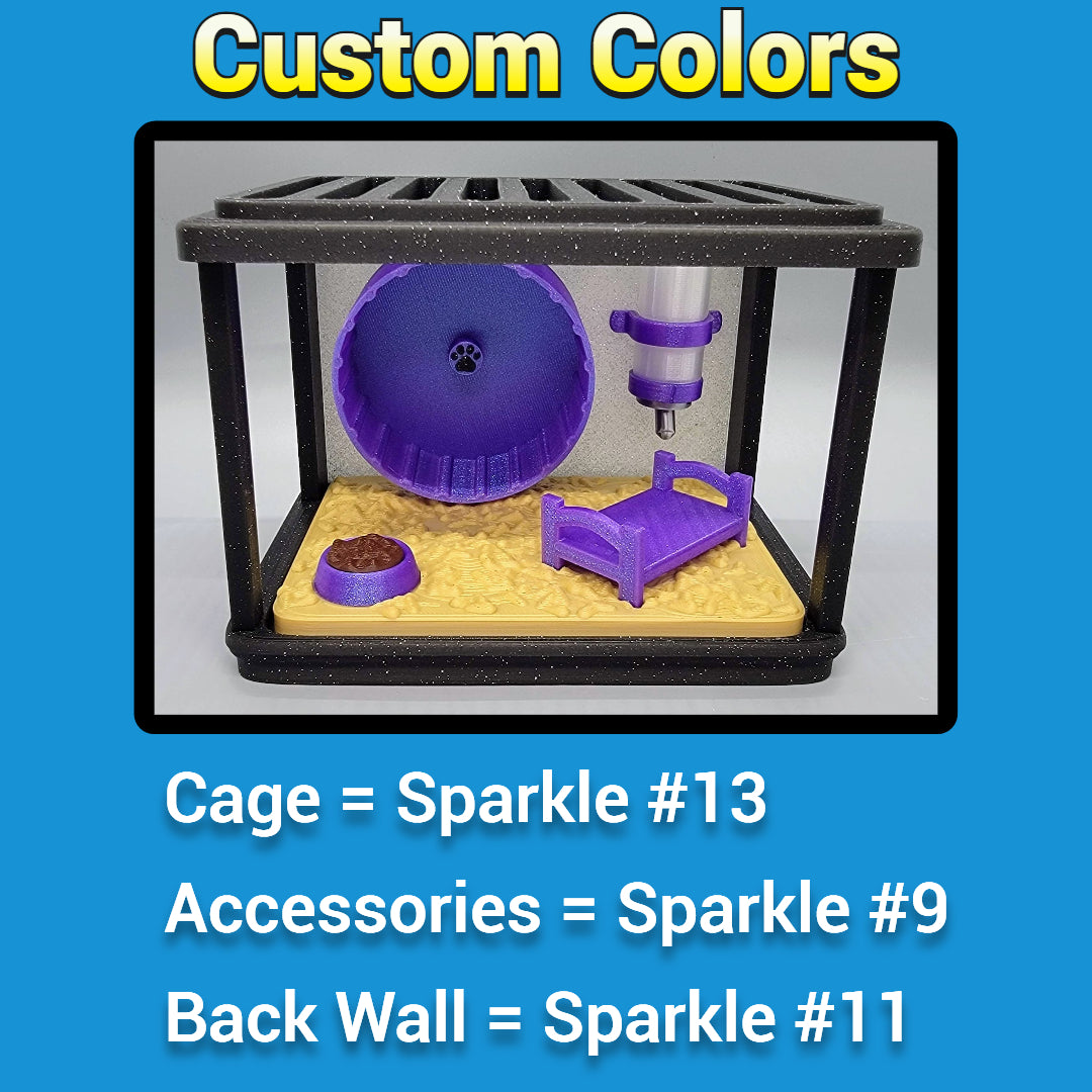 Flexi Guinea Pig Toy & Mini Cage Set