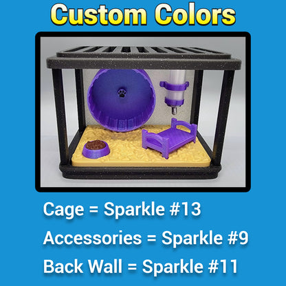 Flexi Guinea Pig Toy & Mini Cage Set