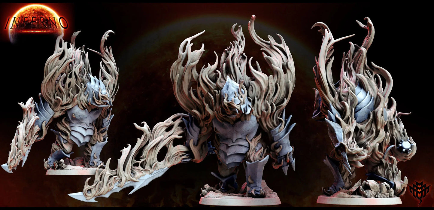 Fire Golems – Inferno Elemental Behemoths