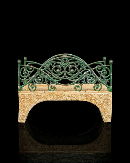 Mid-section piece for elven bridge resin miniature with the arch.