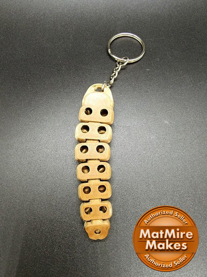 Rattlesnake Tail Keychain