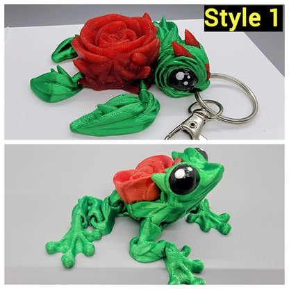 Rose Turtle & Rose Frog
