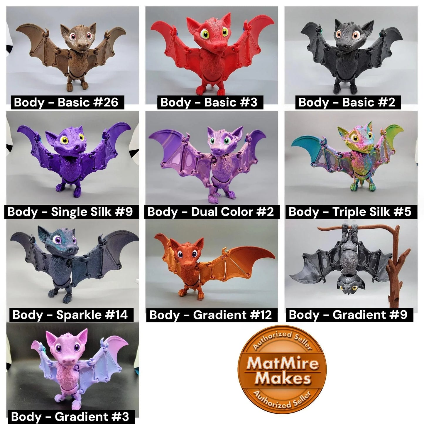 Articulated Bat Toys