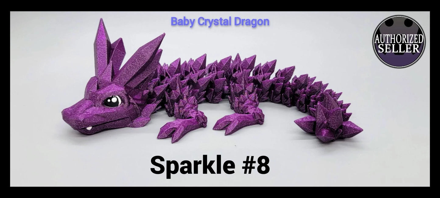 Articulated Crystal Dragons