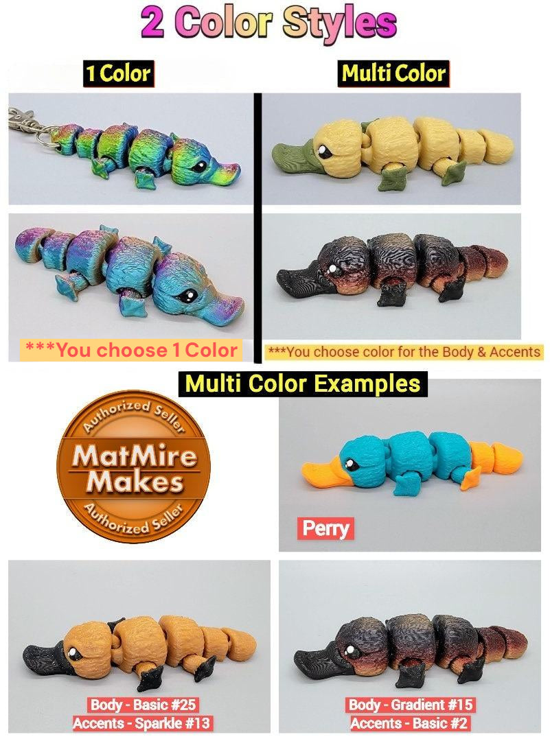 Mini Platypus Toy or Keychain