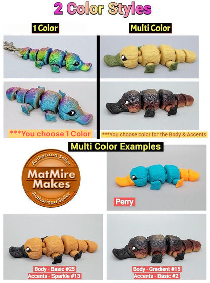 Mini Platypus Toy or Keychain