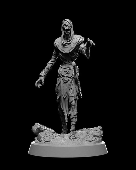 Mummy undead guardian miniatures for Dungeons & Dragons and fantasy tabletop RPGs