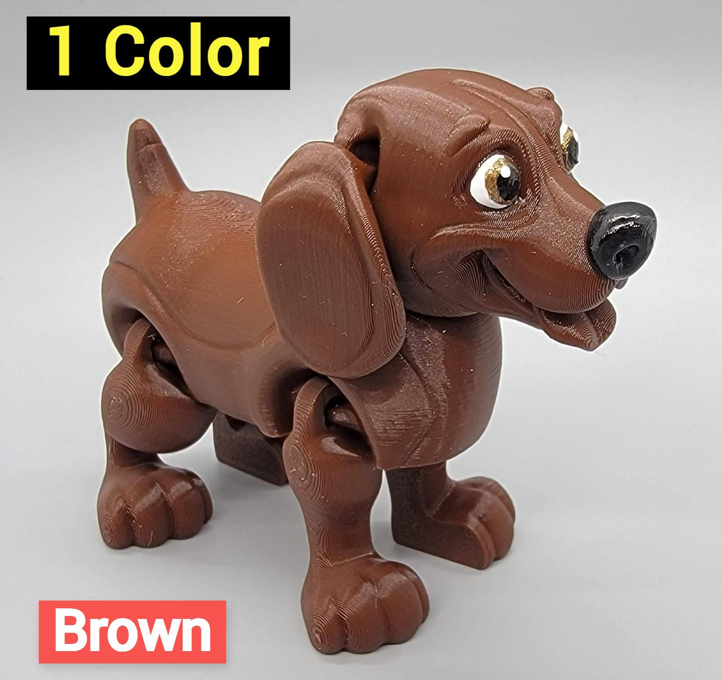 Articulated Beagle Toy | Articulated | K9 | Fidget | Toy | Custom Colors