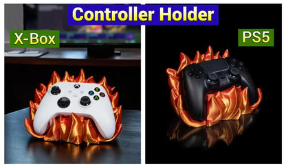 Fire-Themed Multi-Use Stands