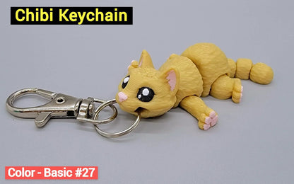 Mini Gato – Juguete Articulado o Llavero