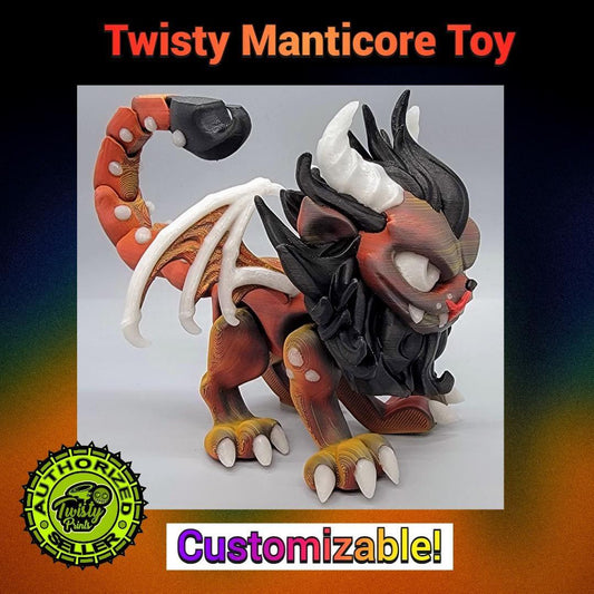 Twisty Manticore Toy
