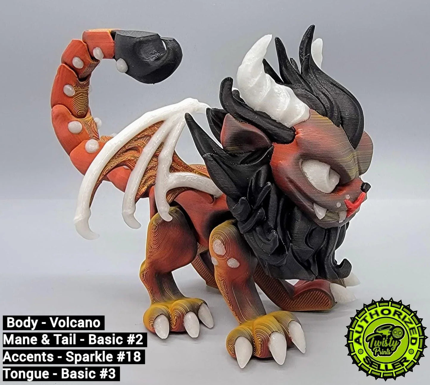 Twisty Manticore Toy