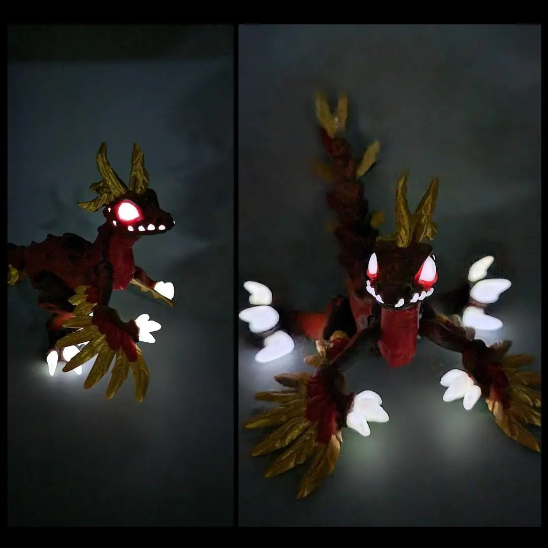 Twisty Feathered Raptor Posable Figure