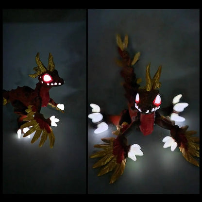 Twisty Feathered Raptor Posable Figure