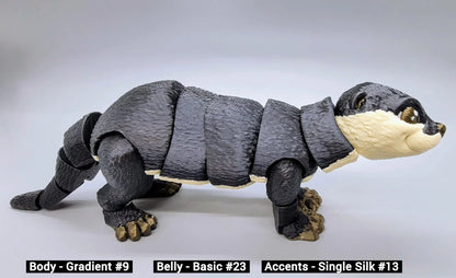 Articulated River Otter Toy
