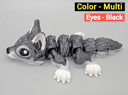 Baby Wolf ~ Custom Toy or Keychain
