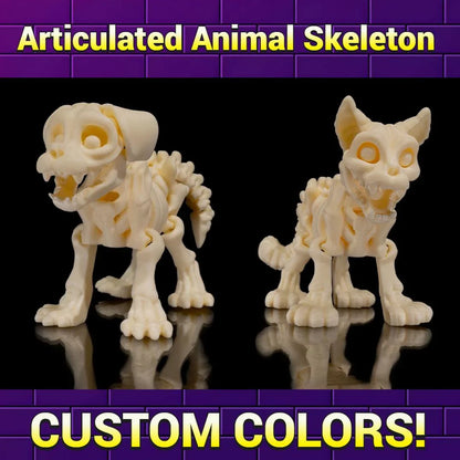 Articulated Animal Skeleton Toys