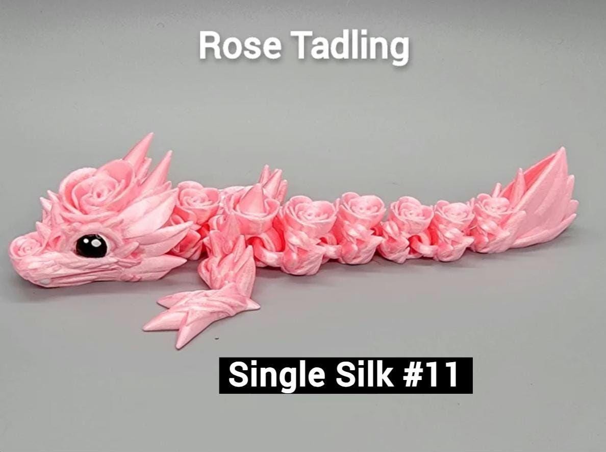 Articulated Rose Dragon Toys very popular fidgets for gifting & collecting