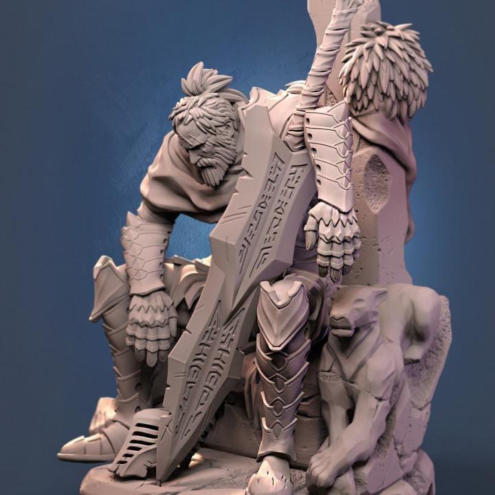 Tsho The Broken King miniature for Dungeons & Dragons and fantasy tabletop RPGs