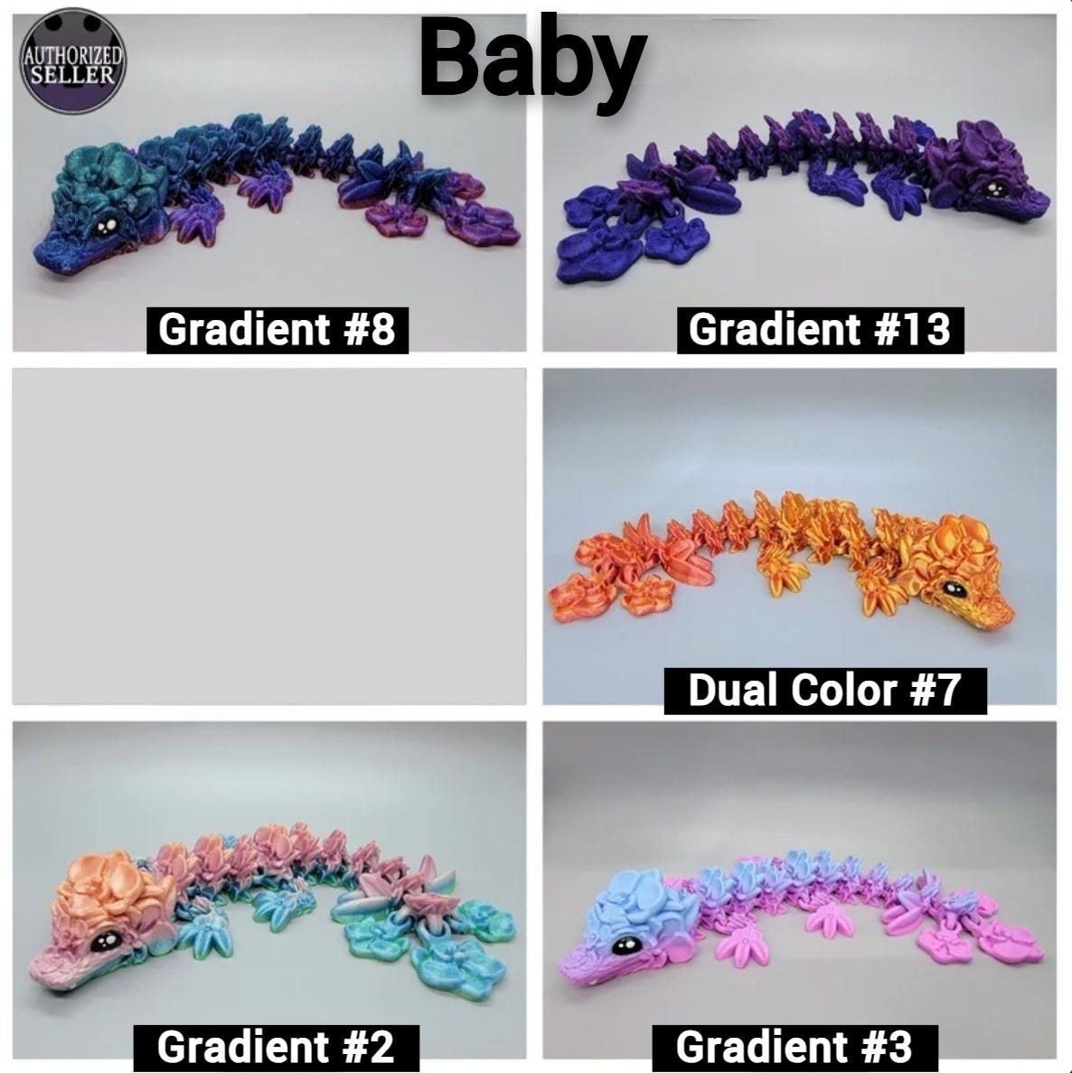 Articulated Orchid Dragons