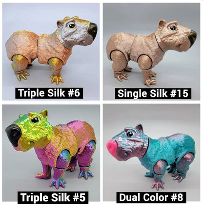 Articulated Capybara Toy