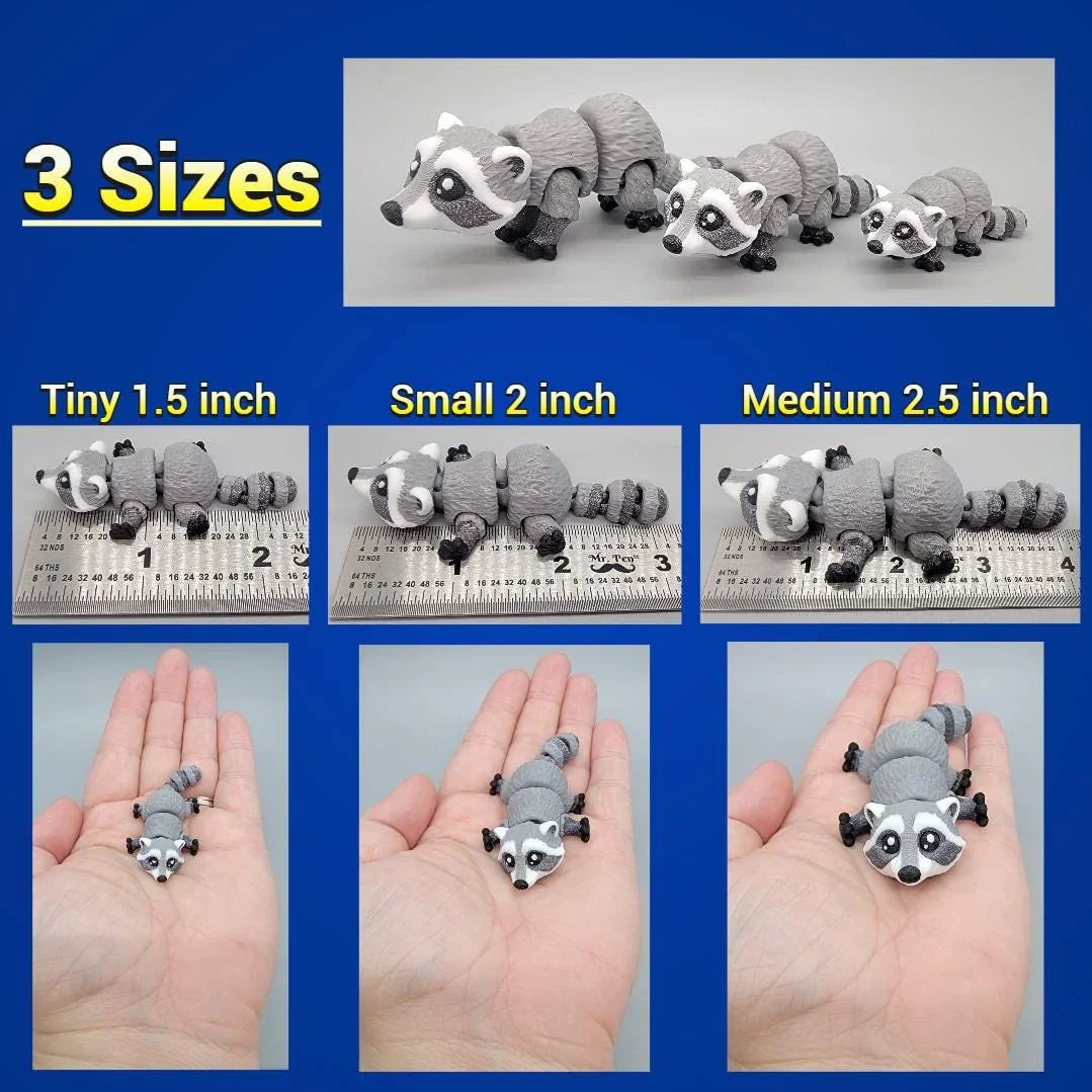 Mini Raccoon Toy or Keychain