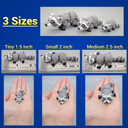 Mini Raccoon Toy or Keychain