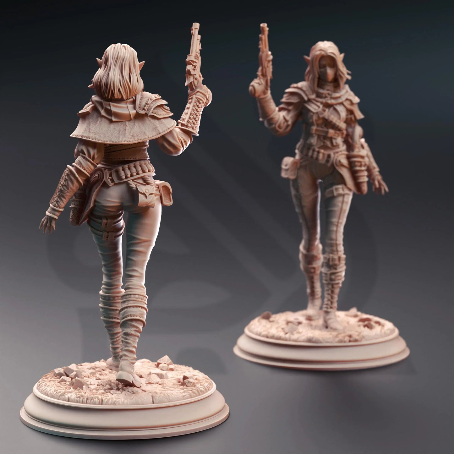 Lendara “Slickshot” Varth – Elven Gunslinger