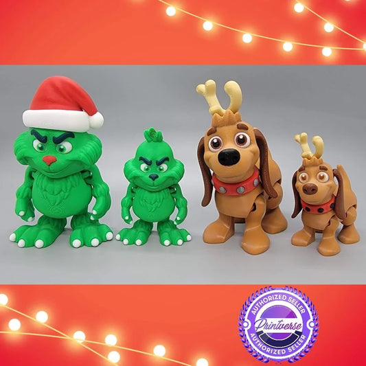 Little Green Guy & Dog Toy