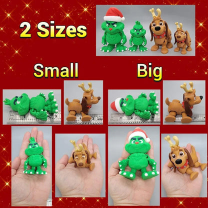 Little Green Guy & Dog Toy