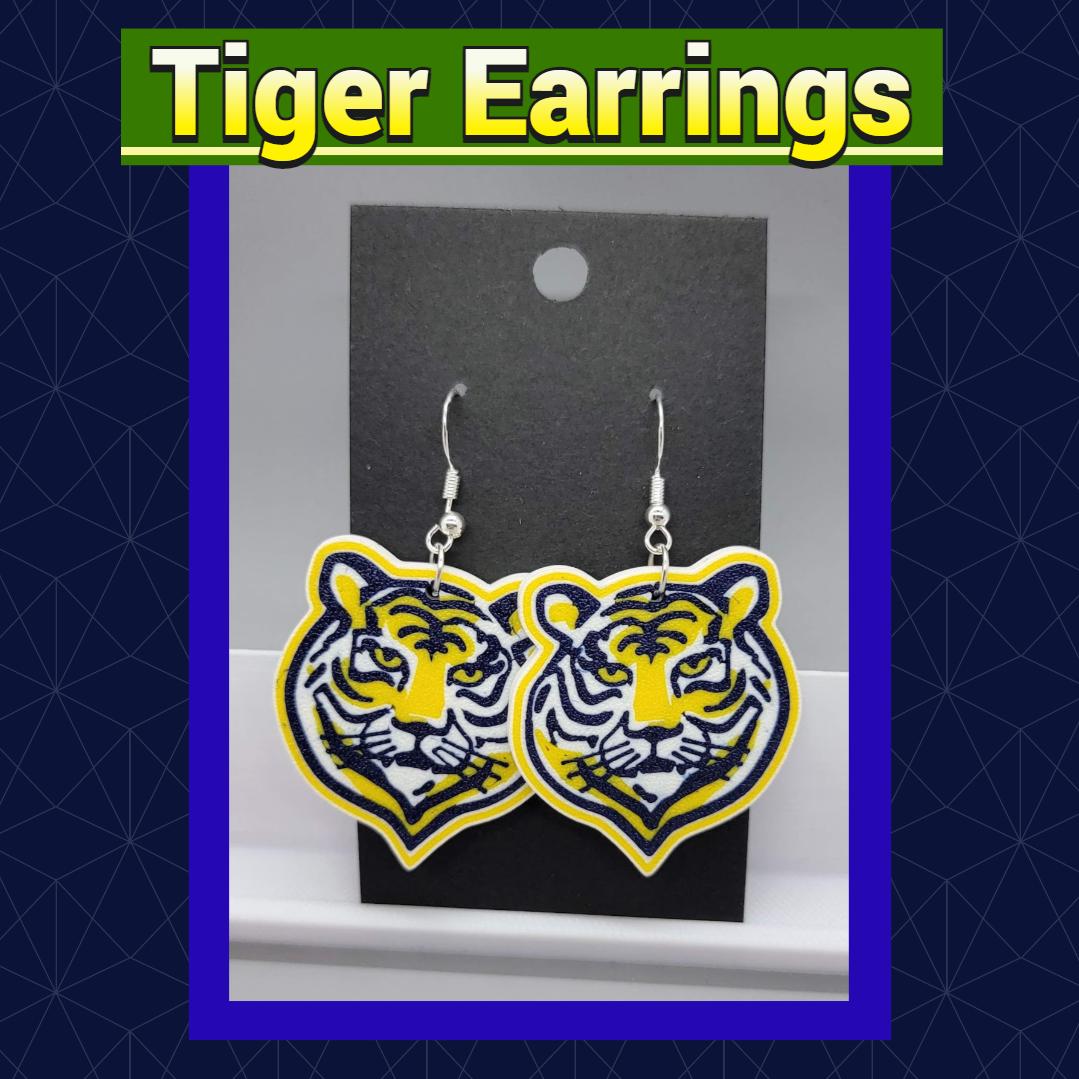 Tiger Earrings