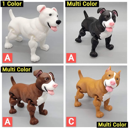 Articulated PitBull Toy