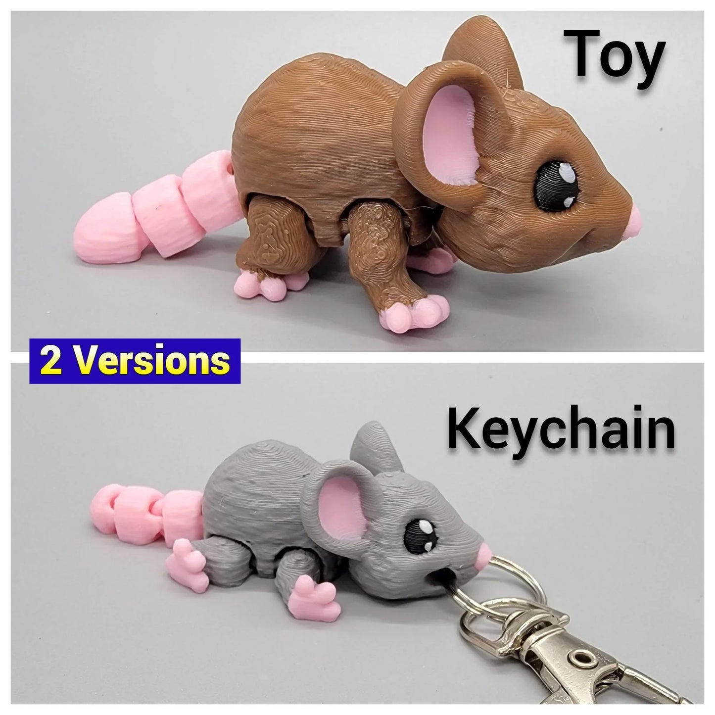 Mini Mouse Toy & Keychain