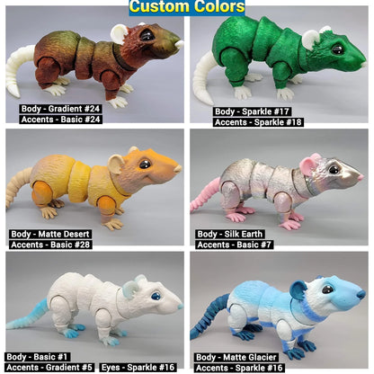 Articulated Rat Toy