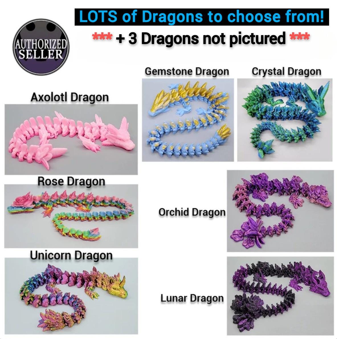 Mystery Dragon Eggs - 8 Dragons, 3 Egg Types | Fantasy Surprise Gift | Viral Social Media Trend
