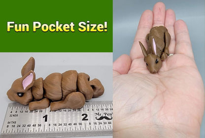 Mini Bunny Rabbit Toy or Keychain
