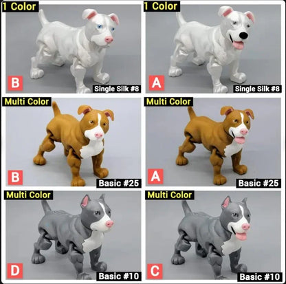 Articulated PitBull Toy