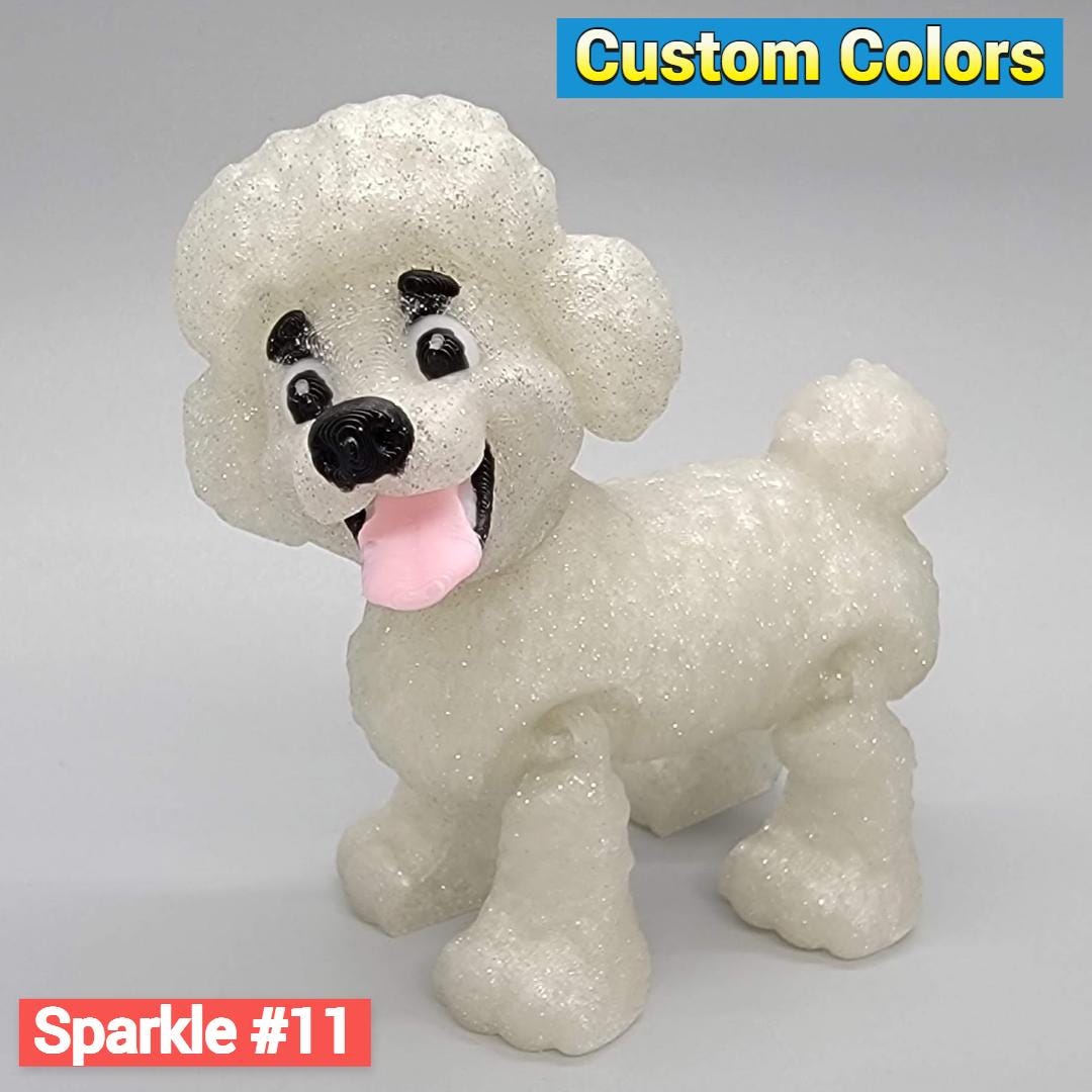 Articulated Poodle Toy