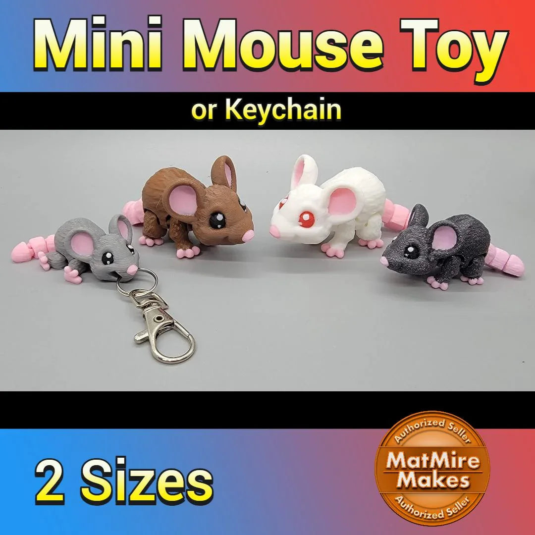Mini Mouse Toy & Keychain