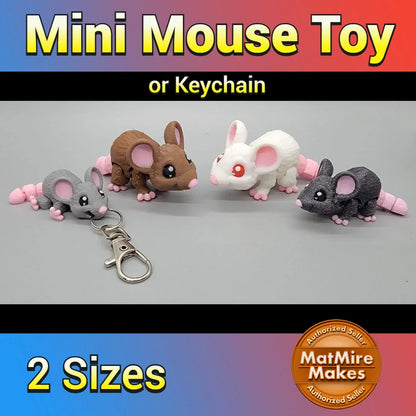 Mini Mouse Toy & Keychain