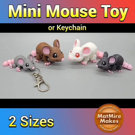 Mini Mouse Toy & Keychain