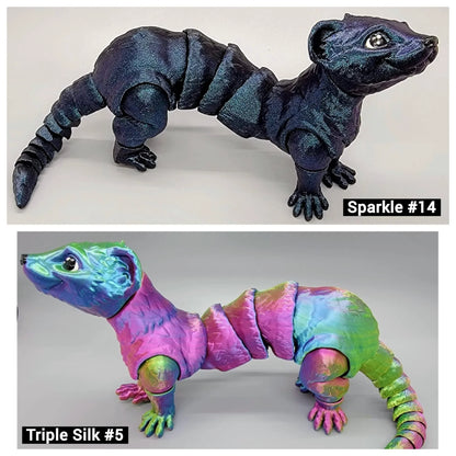 Articulated Ferret Toy