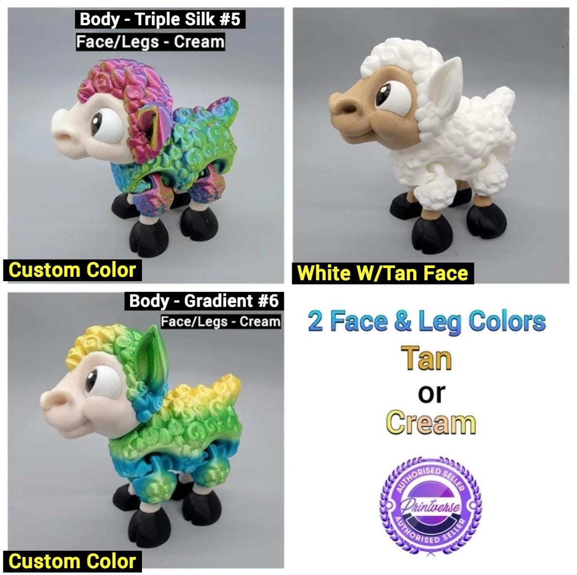 Articulated Lamb Toy
