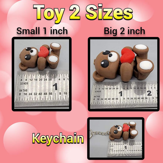 Mini Heart Teddy