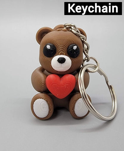 Mini Heart Teddy