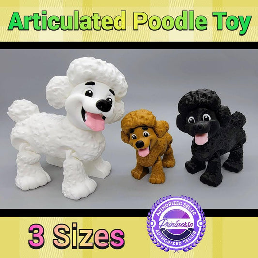 Articulated Poodle Toy