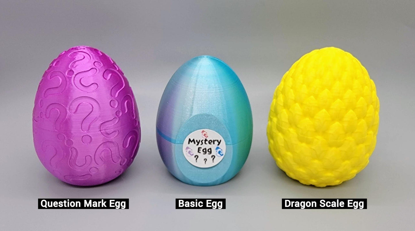 Small Mystery Egg and Creature | Fun Fidget | Articulated | Surprise | Sensory