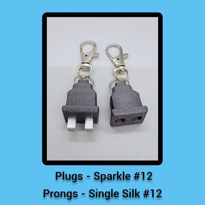 Plug and Socket Keychain Set