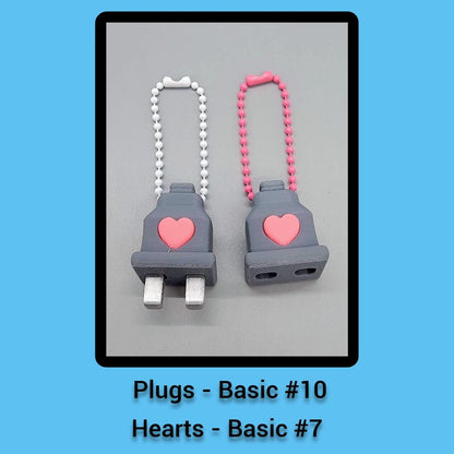 Plug and Socket Keychain Set